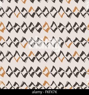 Seamless texture colorée de rombus peint à la main Illustration de Vecteur