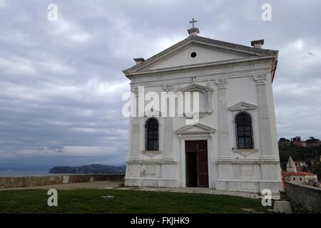 Slovénie - Piran/Pirano - St George's Church Banque D'Images