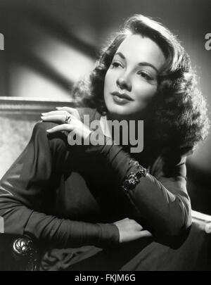 Portrait de Kathryn Grayson Banque D'Images