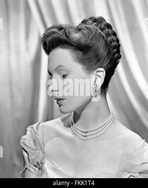 Portrait de Deborah Kerr dans Black Narcissus Banque D'Images