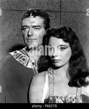 Portrait de Jack Hawkins dans la terre des Pharaons Banque D'Images