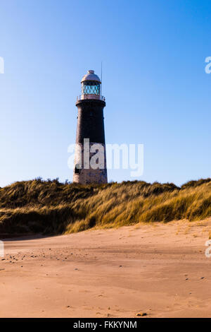 Tête repousser Point Lighthouse Hull Banque D'Images