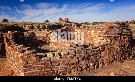 800 ans des ruines à Wupatki National Monument Banque D'Images