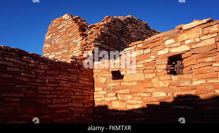 Native American ruines à Wupatki National Monument Banque D'Images