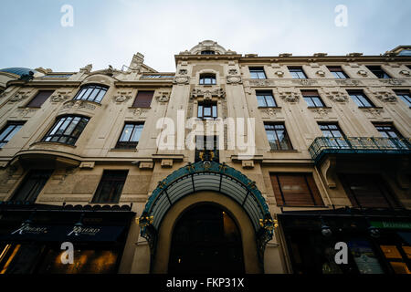 Bâtiment historique dans la Vieille Ville, Prague, République tchèque. Banque D'Images