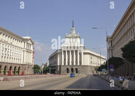Ancien parti House (siège du Parti communiste) de Sofia, Bulgarie Banque D'Images