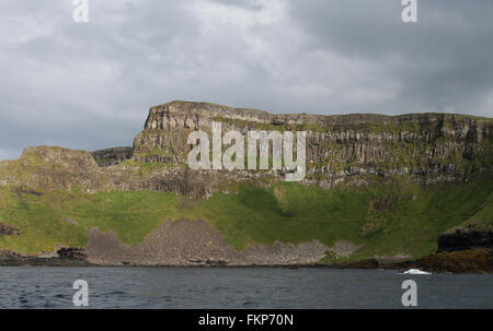 La côte de Causeway, comté d'Antrim, en Irlande du Nord Banque D'Images