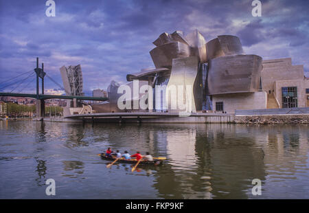 Musée Guggenheim de Frank O. Gehry. Bilbao. Vizcaya. Espagne Banque D'Images