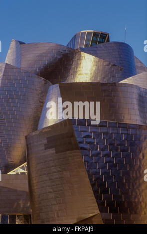 Musée Guggenheim de Frank O. Gehry. Bilbao. Vizcaya. Espagne Banque D'Images