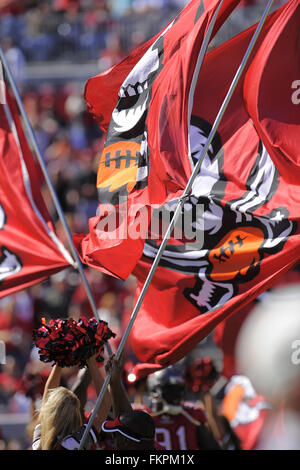 Tampa, Floride, USA. 16 Nov, 2008. 16 novembre 2008, à Tampa, FL, USA ; vue générale de Raymond James Stadium de Tampa Bay avant le Buccaneers-Minnesota Vikings jeu. ZUMA Press/Scott A. Miller © Scott A. Miller/ZUMA/Alamy Fil Live News Banque D'Images