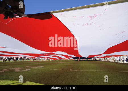 Tampa, Floride, USA. 16 Nov, 2008. 16 novembre 2008, à Tampa, FL, USA ; vue générale de Raymond James Stadium de Tampa Bay avant le Buccaneers-Minnesota Vikings jeu. ZUMA Press/Scott A. Miller © Scott A. Miller/ZUMA/Alamy Fil Live News Banque D'Images