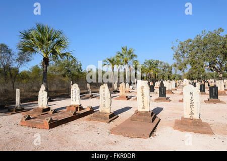 Cimetière Japonais Broome, Australie occidentale, région de Kimberley, WA, Australie Banque D'Images