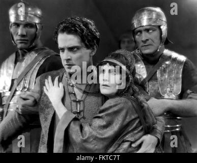 Portrait de Ramon Novarro dans Ben Hur A Tale of the Christ Banque D'Images
