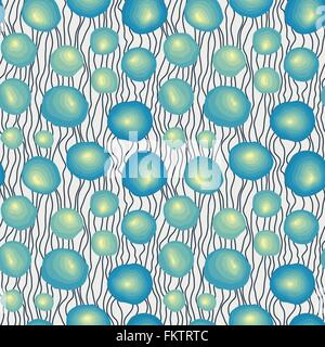 Avec motif transparent vecteur gradient courbes ni taches taches Illustration de Vecteur