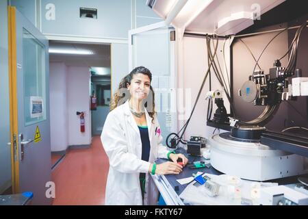 La préparation scientifique diffractomètre de rayons x Banque D'Images