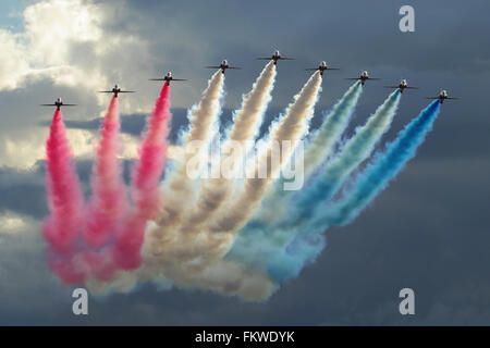 RAF Red Arrows Banque D'Images