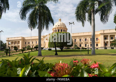 Le Palais National, la capitale Santo Domingo, la République dominicaine, Caraïbes, Amérique Latine, Banque D'Images