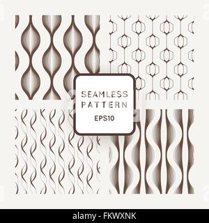 Ensemble de quatre modèles de fluide vecteur Illustration de Vecteur