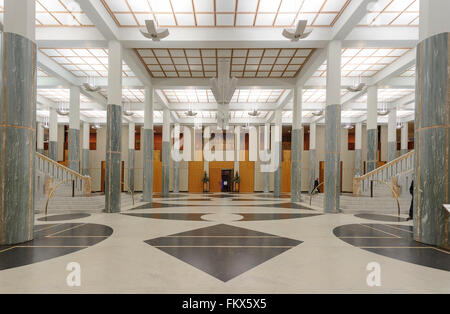 Le hall de la Maison du Parlement, Canberra, Australie Banque D'Images