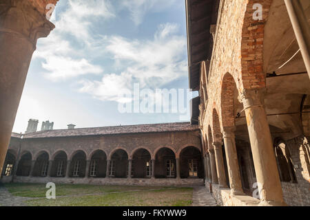 Convento di San Francesco, Città Alta, Bergame, Lombardie, Italie. Banque D'Images