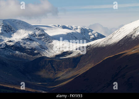 En hiver Horseshoe Coledale Banque D'Images