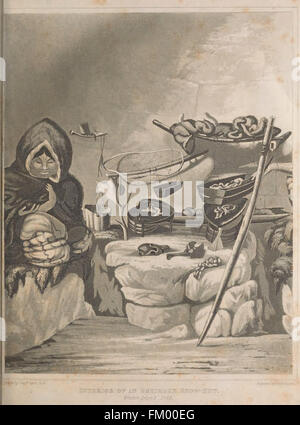 Journal d'un deuxième voyage de découverte d'un passage du nord-ouest de l'Atlantique au Pacifique - effectuées dans les années 1821-1822-23, à Sa Majesté de Fury et Hecla navires, sous les ordres de Banque D'Images