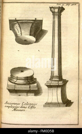 Rapport d'un voyage du Levant (planche 49) Banque D'Images