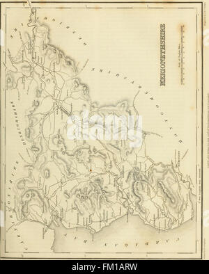 Un dictionnaire topographique du pays de Galles, comprenant les villes, plusieurs comtés, les quartiers, les villes et les marchés, paroisses, chapelries, et des cantons de l'Est, avec des descriptions historiques et statistiques ; Banque D'Images