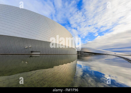 Le célèbre Aquarium National Danemark de Copenhague à matin Banque D'Images