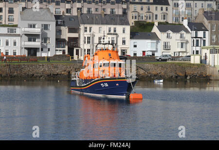 Sauvetage, Portrush Portrush Harbour, comté d'Antrim, en Irlande du Nord Banque D'Images