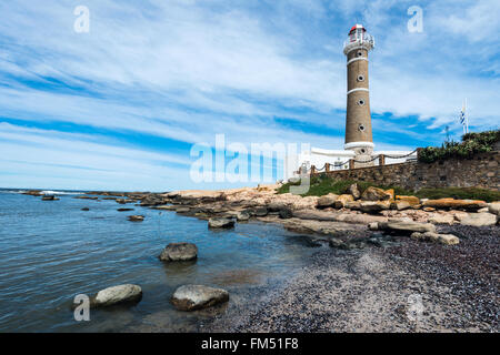 Phare de Jose Ignacio près de Punta del Este, Uruguay Banque D'Images