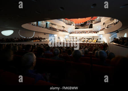 Maison de la musique à Aalborg, conçu par Coop Himmelb(l)au. Banque D'Images