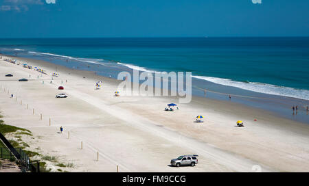 Overviw de Daytona Beach en Floride Banque D'Images