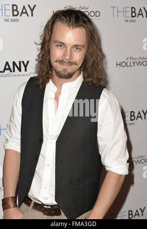 Hollywood, Californie, USA. 10 mars, 2016. Riley. 5e édition de LANY Mélangeur Divertissement tenue à Saint Felix Hollywood. Crédit photo : Koi Sojer/AdMedia © Koi Sojer/AdMedia/ZUMA/Alamy Fil Live News Banque D'Images