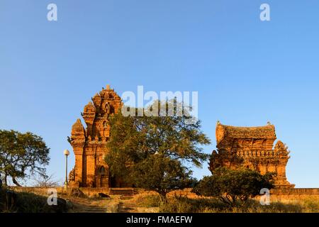 Vietnam, Ninh Thuan province, Phan Rang, Phan Rang, Tours Cham de Po Klong Garai, datée du 13, 14 ème siècle. Banque D'Images