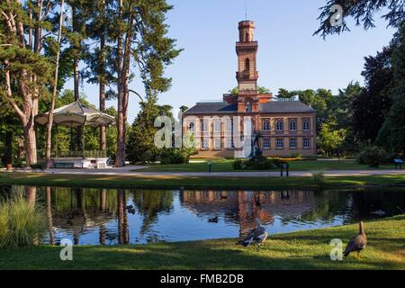 France, Hautes Pyrenees, Tarbes, Musée Massey, musée dans Jardin Massey Banque D'Images