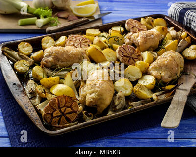 Cuisses de poulet Banque D'Images