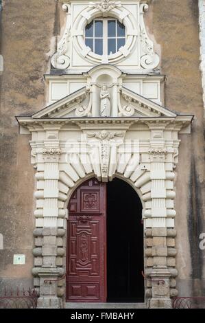 France, Mayenne, Laval, la vieille ville, du xvie siècle, l'église Notre Dame des Cordeliers Banque D'Images