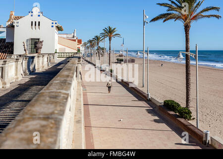 Vil la Museu Pau Casals,quartier maritime de Sant Salvador, El Vendrell, Catalogne, Espagne. Banque D'Images