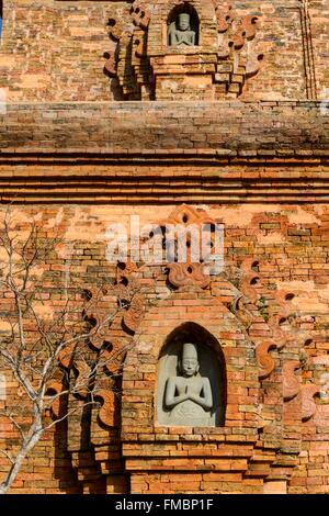 Vietnam, Ninh Thuan province, Phan Rang, Phan Rang, Tours Cham de Po Ra moi, en date du 17 ème siècle. Banque D'Images