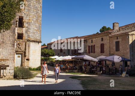 France, Gers, Lectoure, étiqueté Les Plus Beaux Villages de France (Les Plus Beaux Villages de France), s'arrêter sur El Banque D'Images