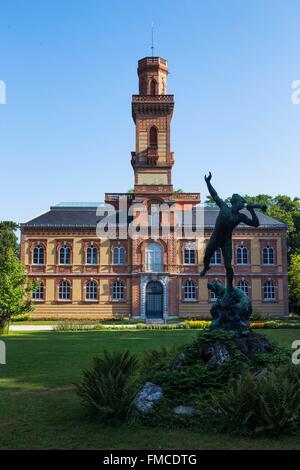 France, Hautes Pyrenees, Tarbes, Musée Massey, musée dans Jardin Massey Banque D'Images