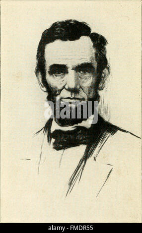 Abraham Lincoln comme un homme de lettres (1918) Banque D'Images