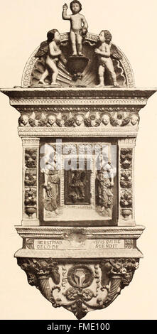 Catalogue illustré de l'excessivement rares et précieux trésors d'art et des antiquités qui étaient contenus dans le célèbre Palais Davanzati, Florence, Italie (1916) Banque D'Images