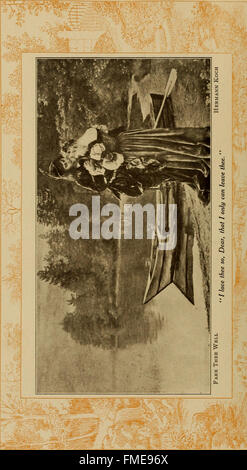 Poèmes d'amour de l'œuvre de Robert Browning et Elizabeth Barrett Browning (1909) ; Banque D'Images