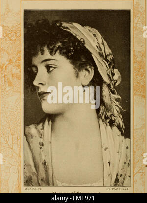 Poèmes d'amour de l'œuvre de Robert Browning et Elizabeth Barrett Browning (1909) ; Banque D'Images