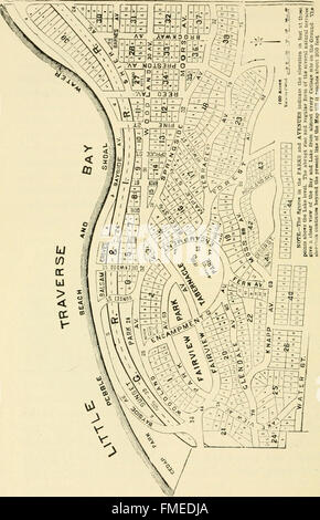 Le nord du Michigan. Guide pour les voyageurs, y compris la partie nord de l'île Mackinac, Michigan inférieur, et le Sault Ste. Marie rivière (1898) Banque D'Images