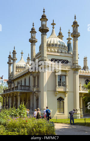 Brighton et Hove regency / Edwardian / l'architecture victorienne, illustrant son passé. royal pavilion UK Banque D'Images