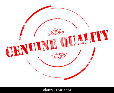 Timbres en caoutchouc avec une vraie qualité de texte à l'intérieur, vector illustration Banque D'Images