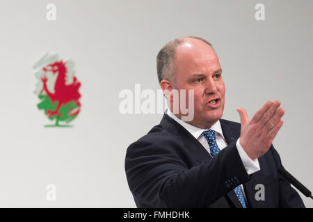 Andrew Davies RT leader du Welsh conservateurs. Banque D'Images